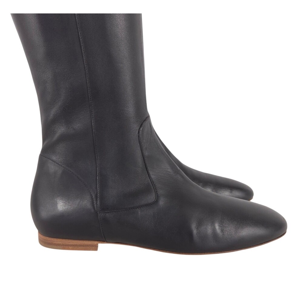 Gabriela Hearst Over the Knee Boots US 11 EU 42 Womens Black Leather $1550 - Picture 6 of 15